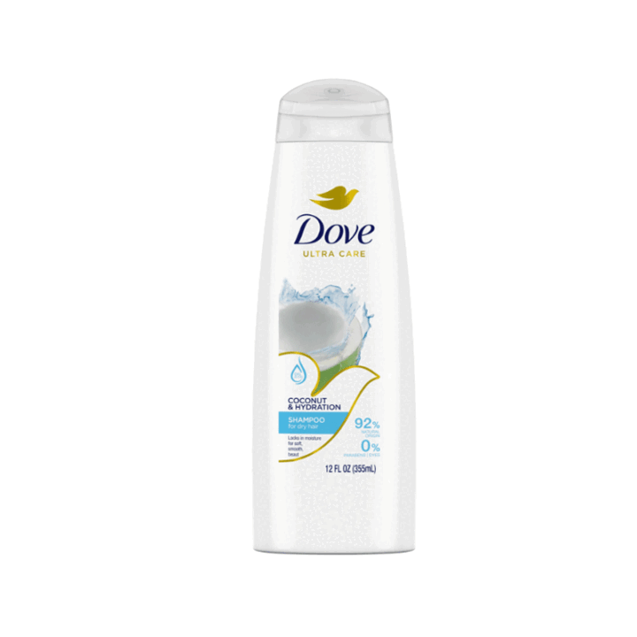 DOVE SHAMPOO COCONUT & HYDRATION 355ML IMP