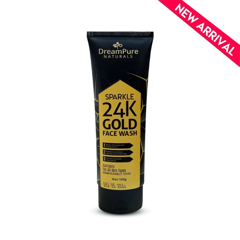 Sparkle 24K Gold Face Wash (100g)