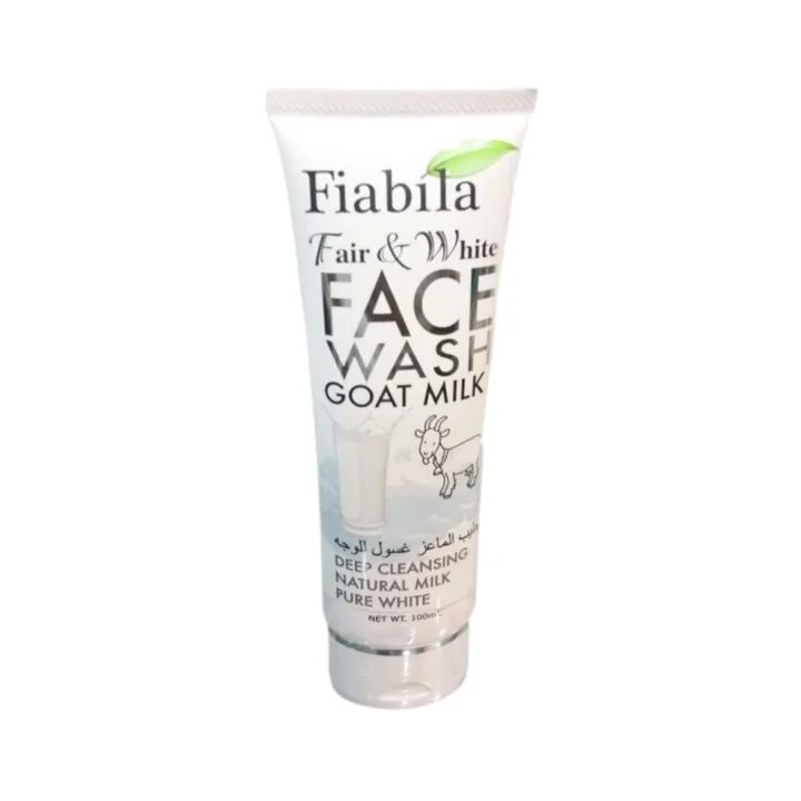 Fiabila Fair & White Face Wash Goat Milk 100ml