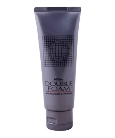 Mistine Double Foam Face Wash With Cleanser And Whitener 100gm