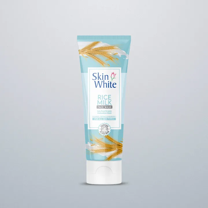 Skin White Rice Milk Face wash (Sulphate & Paraben Free) 100ml